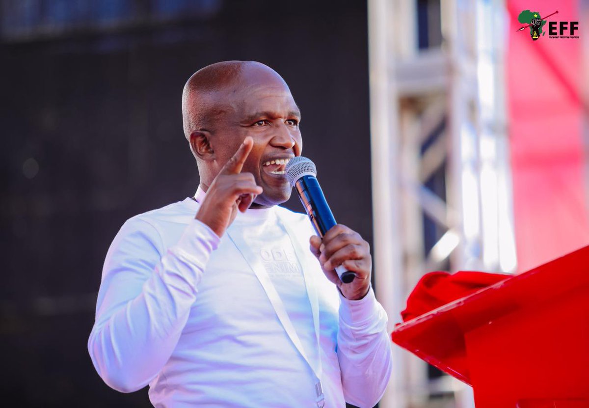 Economic Freedom Fighters tweet media