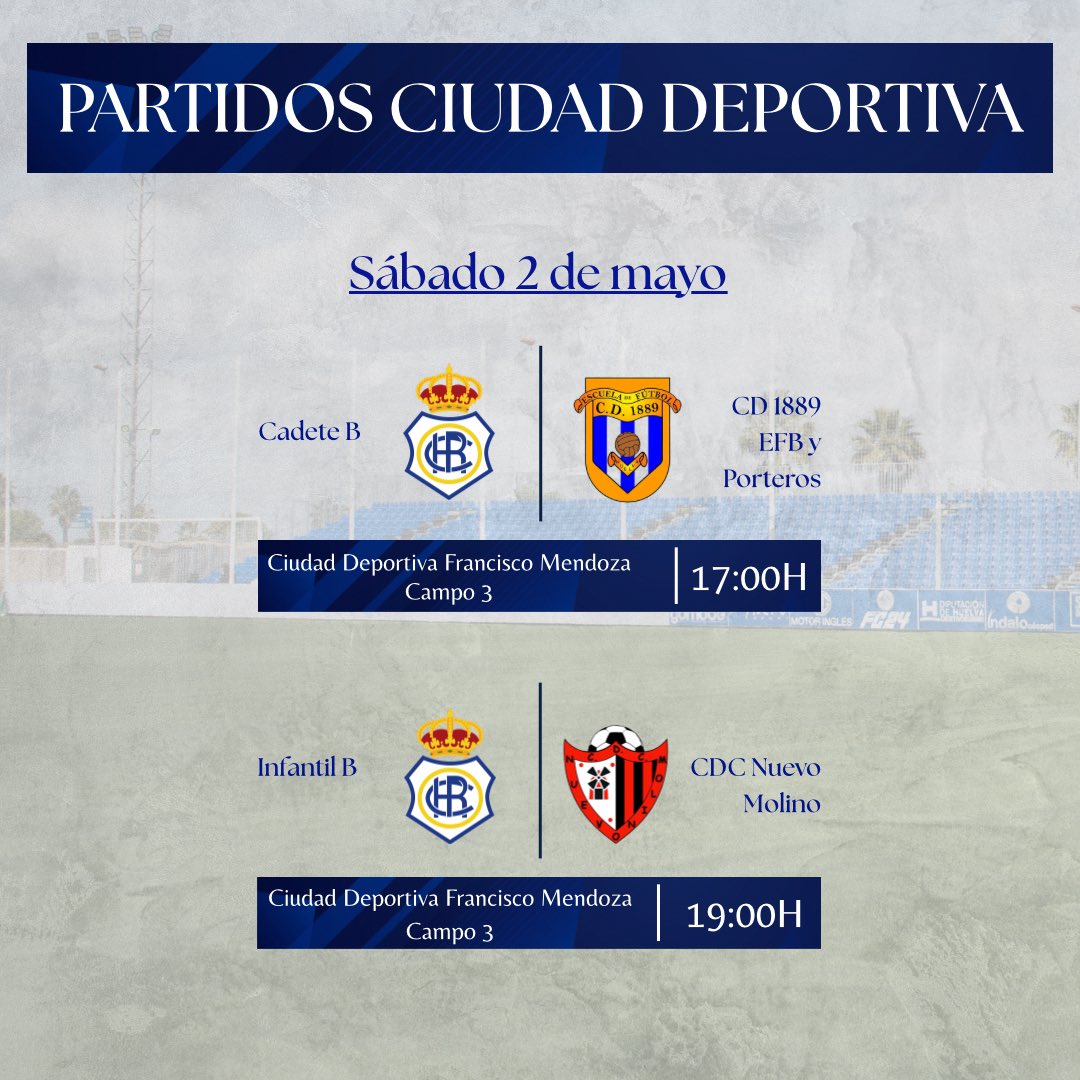Fútbol Base Recreativo de Huelva tweet media