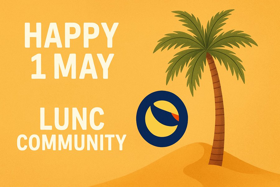 TheMoonHailey's tweet image. Happy May 1st to the unstoppable #LUNCcommunity! 🌸
New month. New momentum. Let’s keep burning and building. 🔥🚀 #LUNC #LUNA #USTC