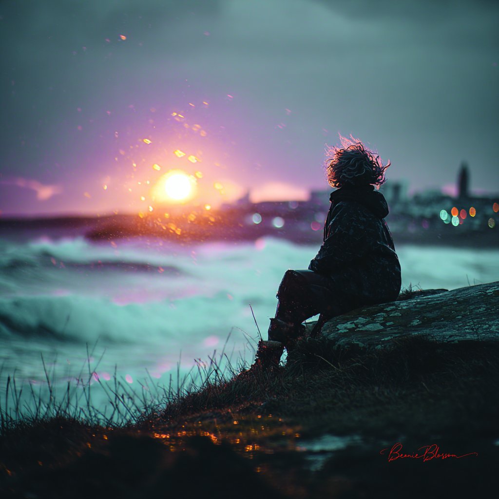 BeanieBlossom's tweet photo. @kat1212m2 @StarbeamOne @JohannaNyqvist @Lord_iiiip My latest piece on #Starbeam 
Solitude and the Sea

Inviting @lordknight_ai @LauraFlorey @JM2639 https://t.co/nqd1yGN4eG