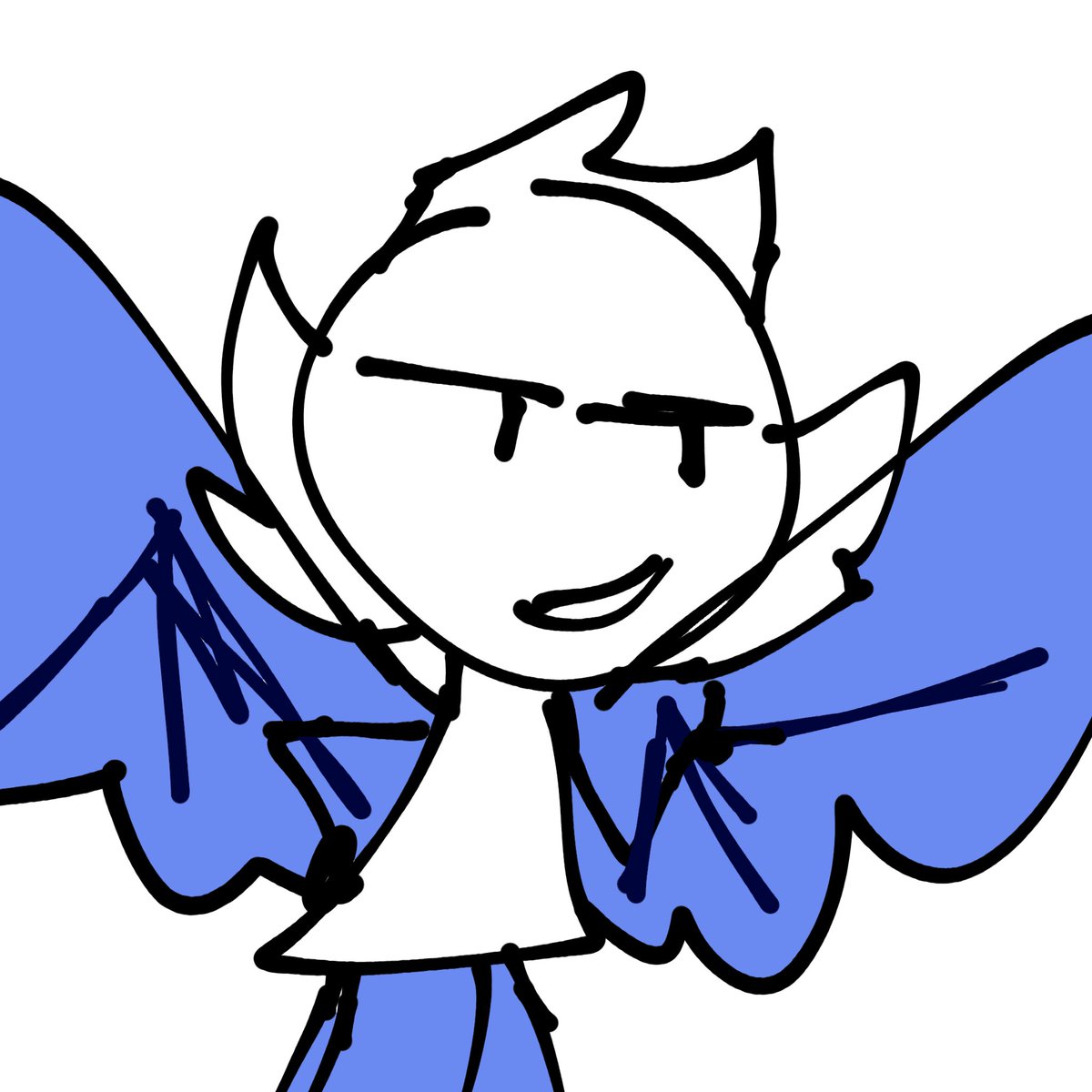 BlueBirdJakeArt's tweet image. He's so stupid #oc #ocart #art