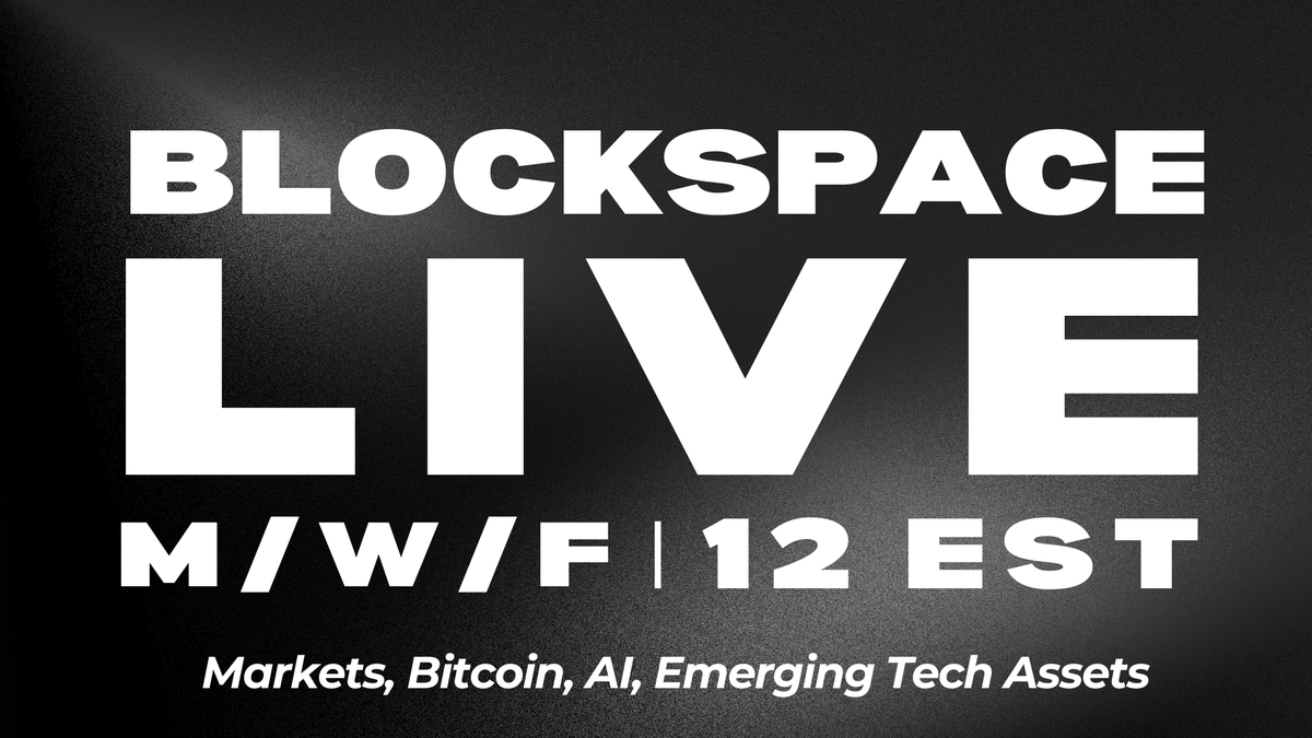 Blockspace tweet media