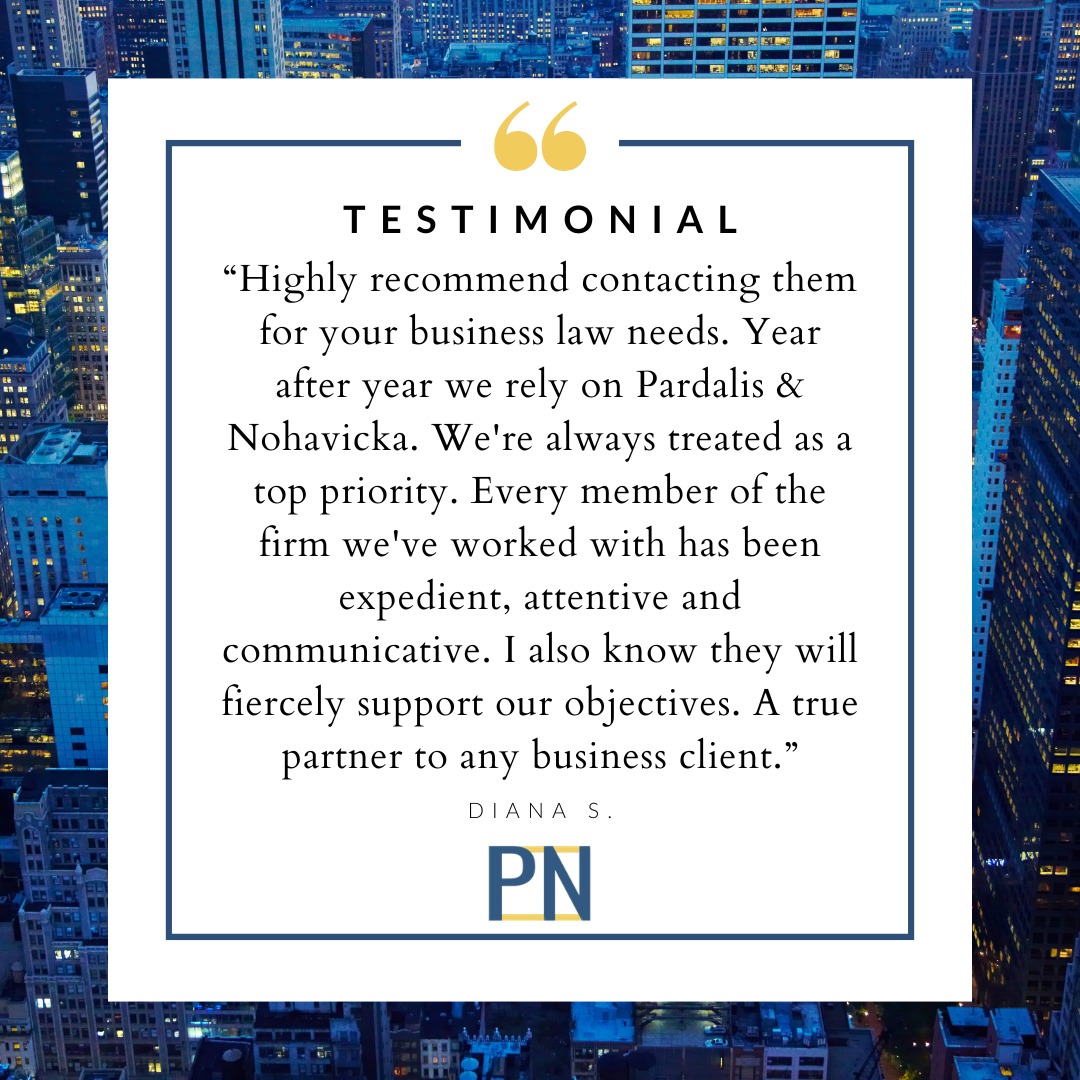 PNLawyers's tweet image. Building long-term partnerships is at the core of what we do✨

Thank you for trusting the team at Pardalis &amp;amp; Nohavicka!

#BusinessLaw 
#ClientTestimonial  
#Entrepreneurship 
#ClientSuccess