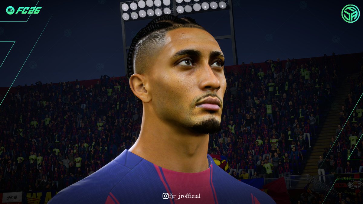 fjr_jrofficial's tweet photo. [FC 26] Raphinha 3.0 - FC Barcelona

All mods are available at the link ⬇️
🖇️ https://t.co/EFpLJDyjsM

Become a member to get access all contents &amp; Discounted💰

#customhead
#Tattoos
#FC26 
#EAFC26 
@EASPORTSFC https://t.co/QcNFvMeLXl