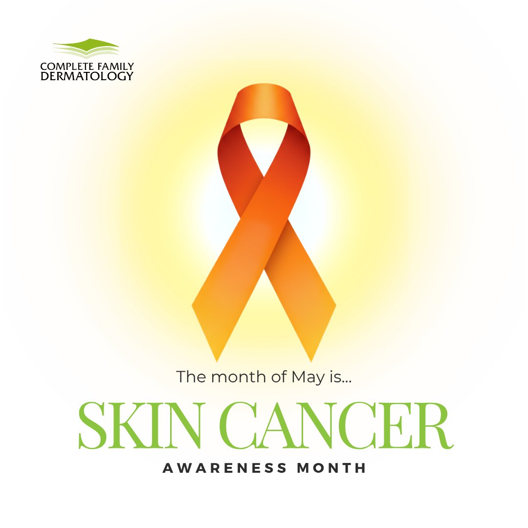 CompleteFamily7's tweet photo. May is Skin Cancer Awareness Month! Here are some important things to know:

🌤️ Skin cancer is one of the most common cancers
🌤️ Sunscreen is a must daily, even on cloudy days
🌤️ It is highly treatable when caught early

Early detection makes all the difference–402-423-1111 📞 https://t.co/RIyLKFgEI8
