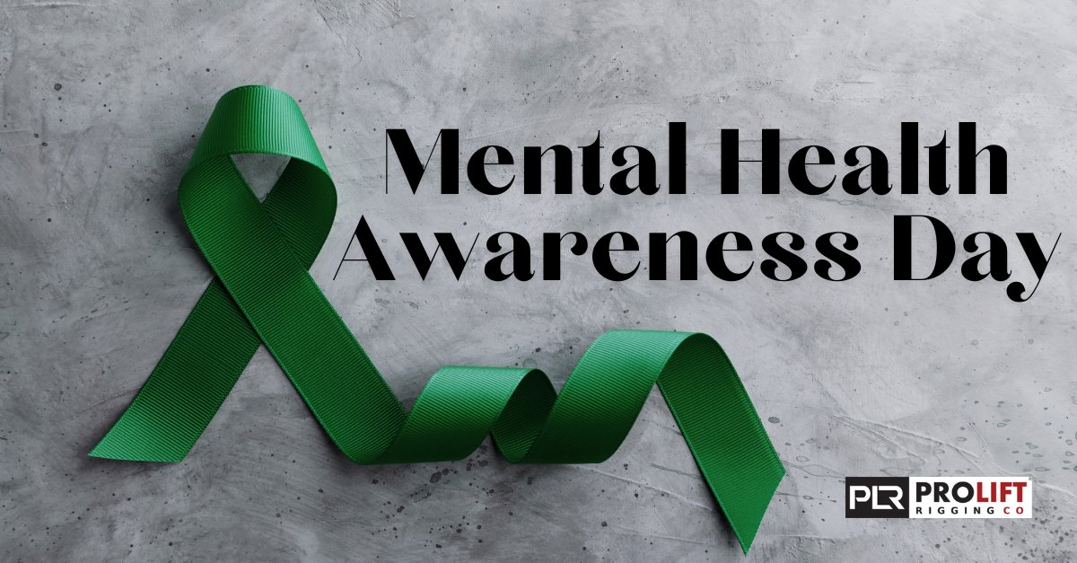 ProLiftRigging's tweet image. May is Mental Health Awareness Month 💚

We believe mental health is just as important as physical health. Creating a culture where people feel supported, heard, and valued isn’t optional — it’s essential.

#ProLiftRigging #MentalHealthAwarenessMonth #WorkplaceWellbeing