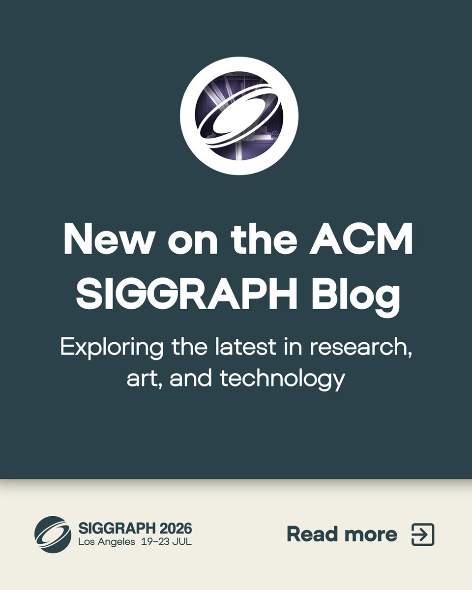 ACM SIGGRAPH tweet media