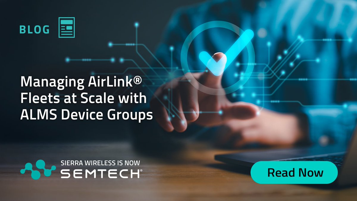 SemtechCorp's tweet image. A fleet of 10 devices can be managed manually. A fleet of 1,000 requires structure.

Device Groups in #ALMS let you organize AirLink® routers by region, type or role—then manage them at the group level instead of one by one.

Read the #blog to learn more: hubs.la/Q04f2gNH0