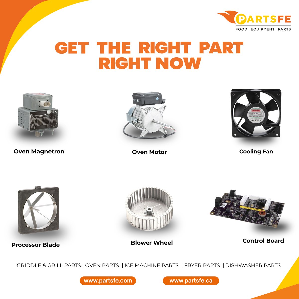 PartsFe's tweet image. Is your kitchen gear slowing you down?
Faulty parts might be the culprit.

Keep operations running smoothly with timely replacements and expert maintenance.

Shop: postly.click/HjE

#CommercialKitchenEquipmentPartsUSA #PartsFe #RefrigeratorParts #CommercialOvenParts