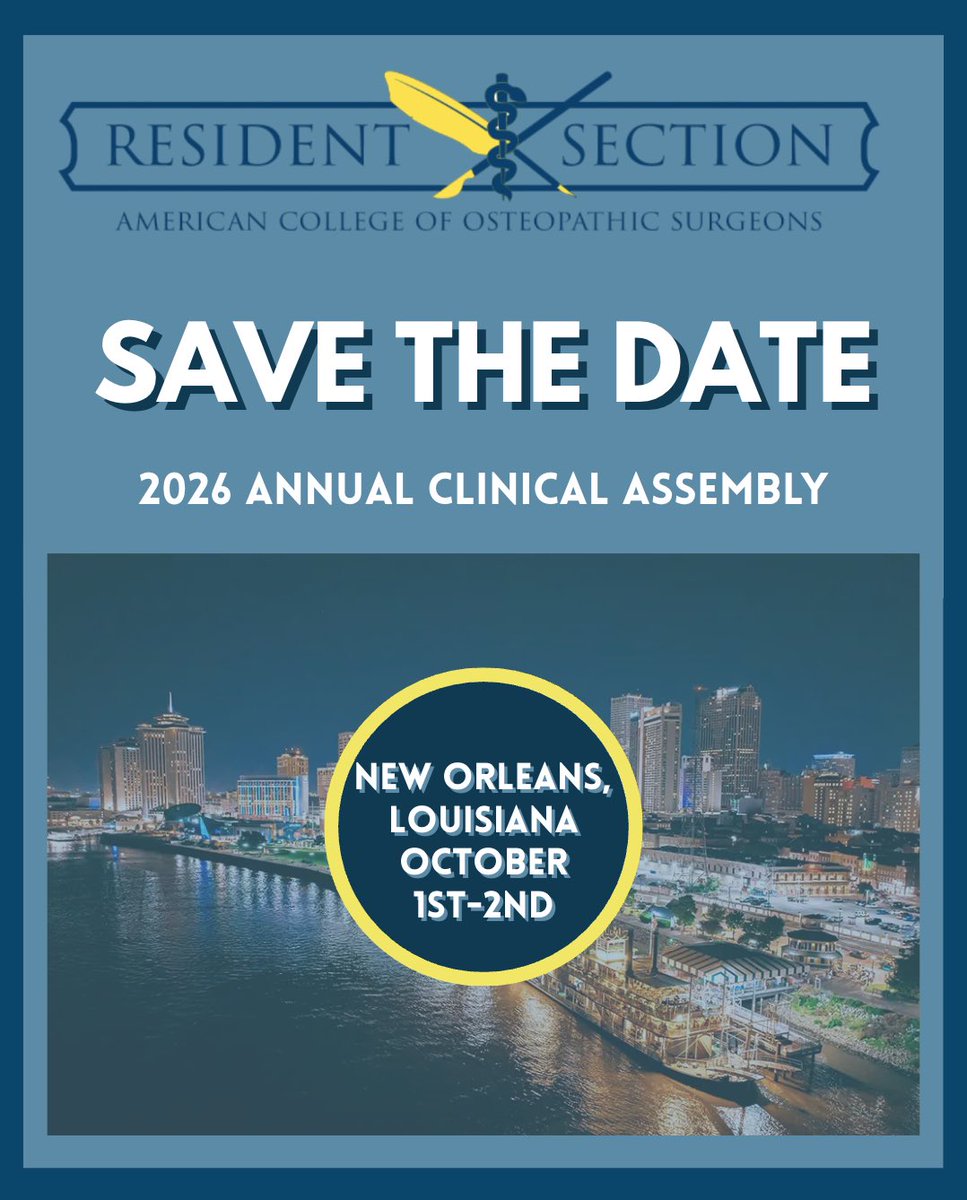 ACOS Resident Section tweet media