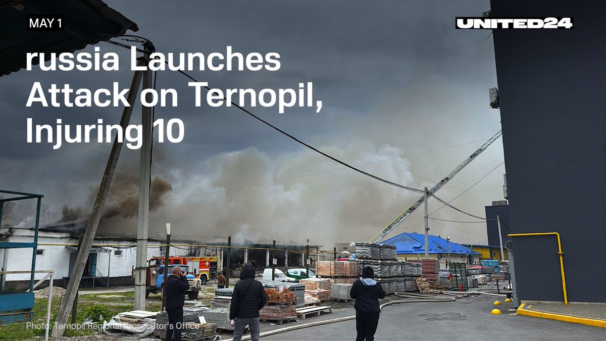 U24_gov_ua's tweet image. russia launched another devastating attack on Ternopil in broad daylight.

A shopping mall, homes, production facilities. As always, the terrorist state targets civilian infrastructure.

Support Ukraine and its air defenses:
u24.gov.ua/sky-defense?ut…