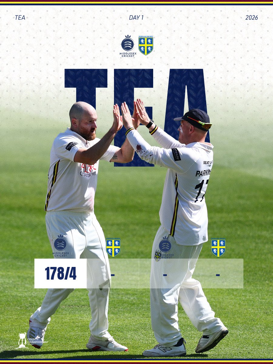 DurhamCricket's tweet image. We pick up three wickets in the afternoon session. 

👉 loom.ly/AevHuvE

#ForTheNorth