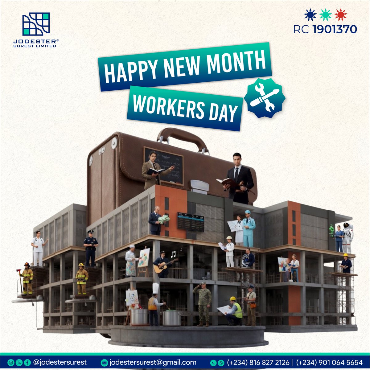 jodestersurest's tweet photo. Happy New Month and Happy Workers’ Day.

Step into this month with focus and direction, more consistency, less distraction. Let your effort match your ambition, and your discipline drive your elevation. https://t.co/9isP8NwsbC