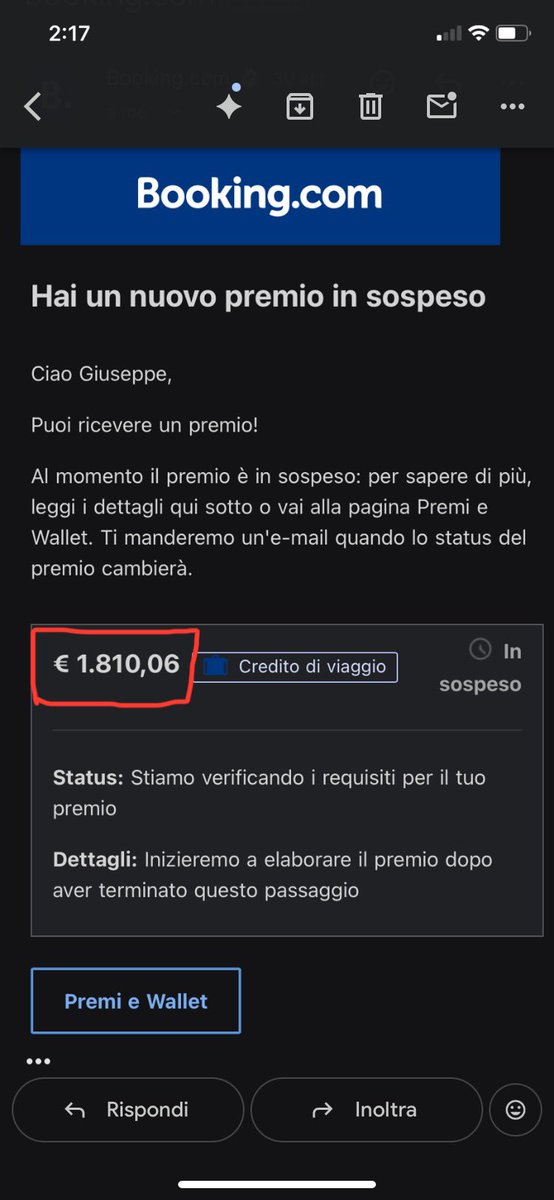bembo_giuseppe's tweet image. @bookingcom Host CasaKech: tentata estorsione 200€ e sfratto (documentato). Confermate 1810€ rimborso ma caricate solo 1689€ nel Wallet. Mancano 121€ + 366€ penale illegale. Esigo rimborso su CARTA, non buoni! #Booking #Fraud #Travel
