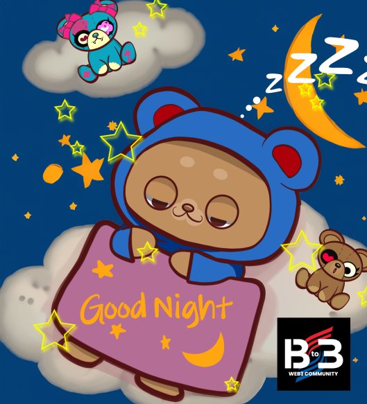 rz32g's tweet image. おやすみなさーい🥱 
＠B_to_3 #NFTs #Web3Community