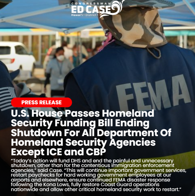 Rep. Ed Case tweet media