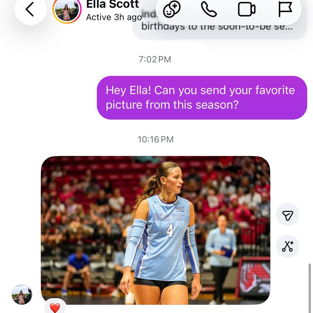 Indiana State Volleyball tweet media