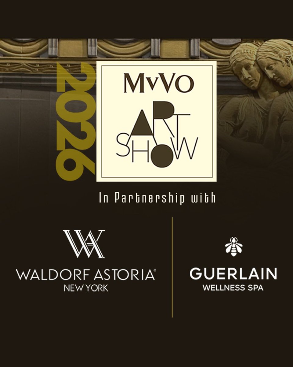 mvanvlodrop's tweet image. MvVO ART SHOW 2026 call for artists is open!!! The show is at Waldorf Astoria New York during Armory Week September 21-27. Artists can apply on mvvoart.com till June 27. #callforartists #artists #creatives #artdirectors #graphicartists