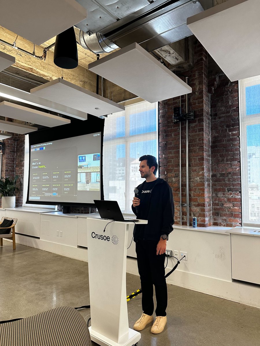 Crusoe For Developers tweet media