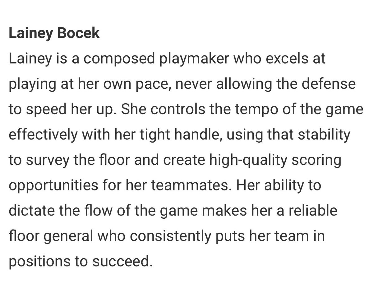 Lainey Bocek tweet media