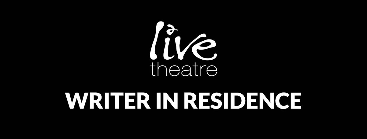 LiveTheatre's tweet photo. We are delighted to be joining forces with New Writing North's Creative Associate Programme to offer a Live Theatre Writer In Residence opportunity.  

We are seeking one writer to take part in a six-month residency between Aug 2026 - Feb 2027 to create a new piece of artistic work for the stage.

The chosen writer will receive a £4,000 bursary to support a six-month writing residency at Live Theatre

The deadline to apply is: 9am on Mon 8 Jun 2026.

Find out more & apply via the following link (scroll down for Live Theatre's opportunity).
https://t.co/OqzR6o1AHS