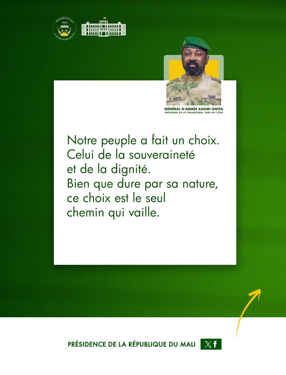 Presidence Mali tweet media