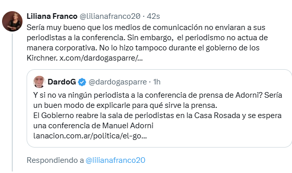 Horacio Caseres tweet media
