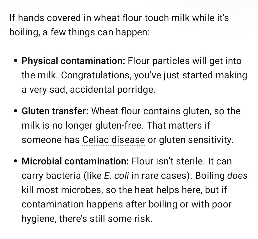 ItsDeepakR's tweet photo. @sanatan_kannada @amul_india @reliancegroup Please tell that person to wash their hand before boiling the milk.

We care for their health, but they should also care for hygiene too! https://t.co/TQTMRDzIlK