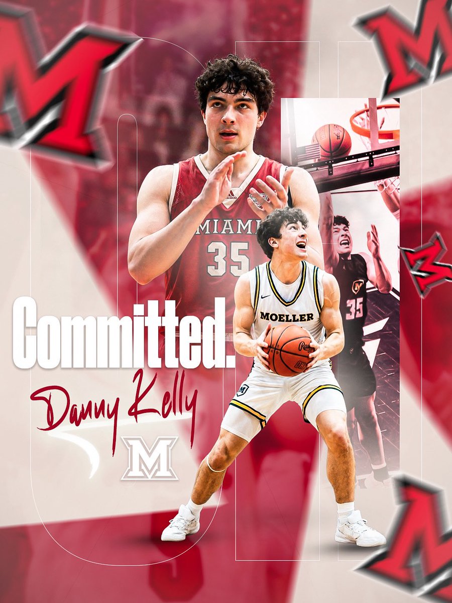 DannyKelly_2026's tweet photo. Excited to announce my commitment to @MiamiOH_BBall as a pwo! Thank you to my family, friends, coaches, and teammates for always supporting me. Thank you Coach Steele for the opportunity! 

@LetsGoBigMoe 
@MoellerBBall 
@Coach_Kremer 
@CoachFLIP_ 
@CoachGray70 
@ohiochampionbb 
@TreyScotti 
@tsmith9595 
@PrepHoopsOH 
@Allohiohoopsco1