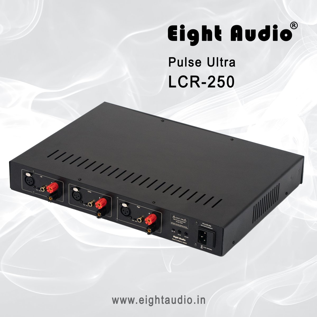 EightAudio's tweet image. Feel every detail. Hear every emotion.
The Eight Audio Pulse Ultra LCR-250 Three Channel Power Amplifier is engineered to drive your front stage with authority, precision, and effortless control.

#eightaudio #hometheater #homecinema #poweramplifier #audiophile
