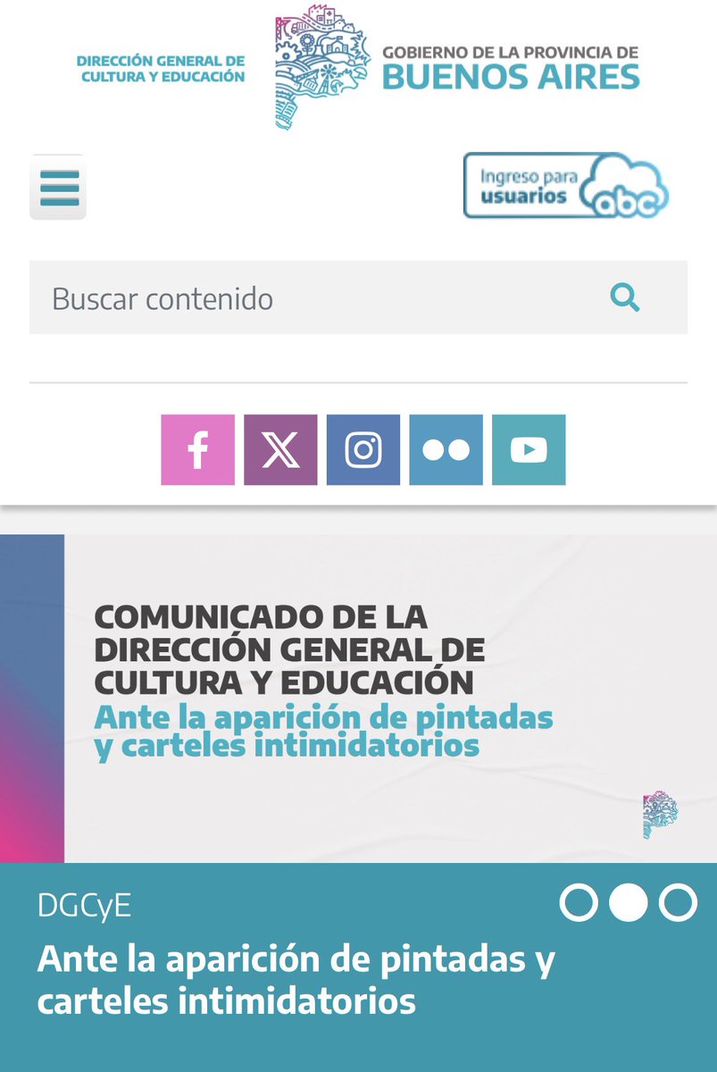 MMazzulli's tweet photo. @todonoticias @LANACION 
@direccion de cultura y educación @jubilaciones https://t.co/U0dwCfh0fU