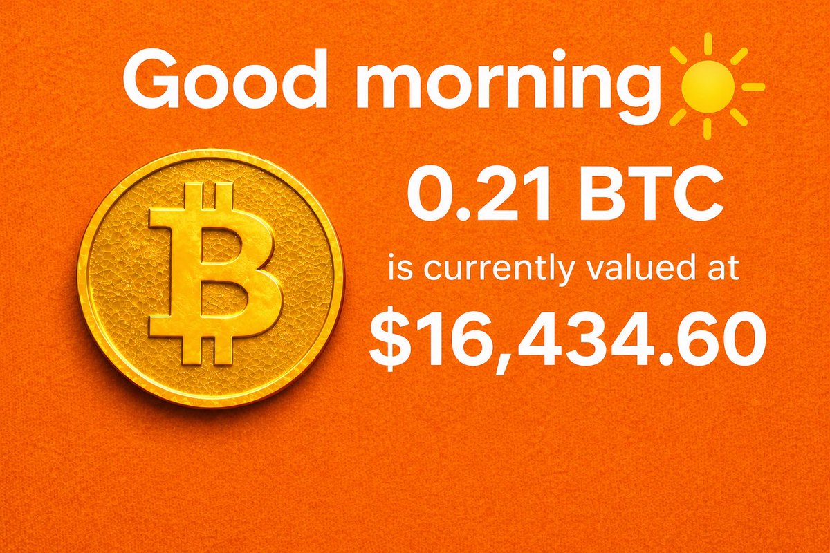 0.21 BTC tweet media