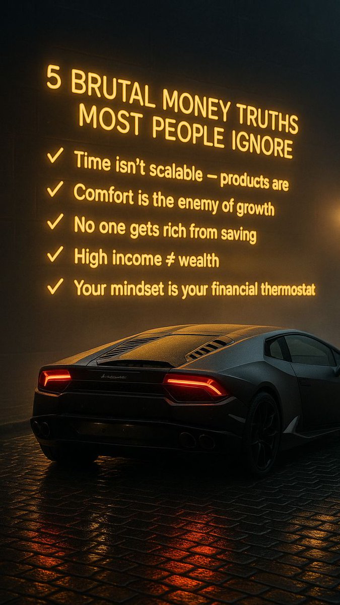 bulltrendsX's tweet image. Harsh truth: Income se nahi… mindset se rich bante hain 💸

#MoneyTruths #WealthMindset #FinancialGrowth #cosmictrade