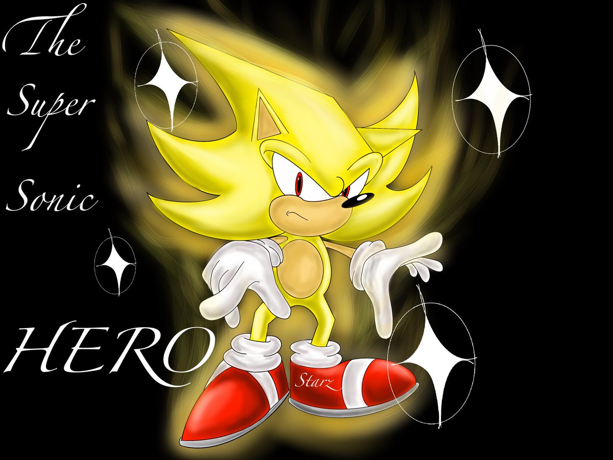 The Super Sonic Hero #supersonic #sonicthehedgehog #outcomememories #sonicexe #crush40