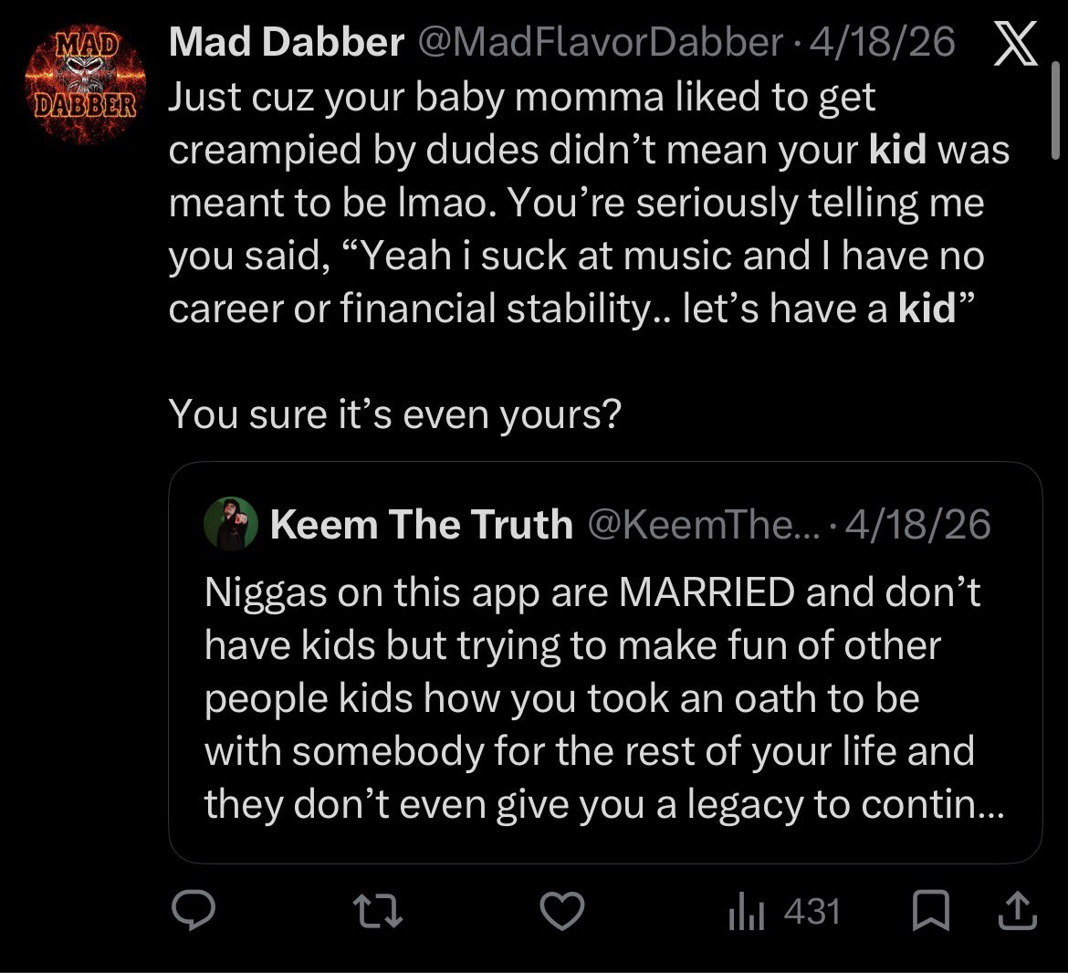 Keem The Truth tweet media