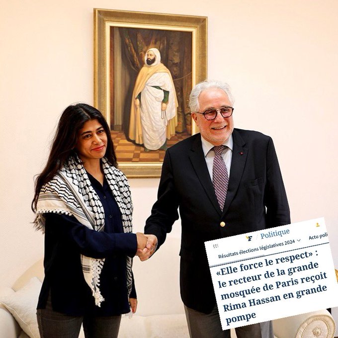 RoseLouise48520's tweet image. de quoi se mêle ce recteur muz, collabo de #Mélenchon et de #RimaHassan les antisémites, et racistes anti #Blancs ? Qu'il s'occupe de l'#Aïd, et nous fiche la paix avec nos cochons, et victuailles, traditions de la 🇫🇷 !