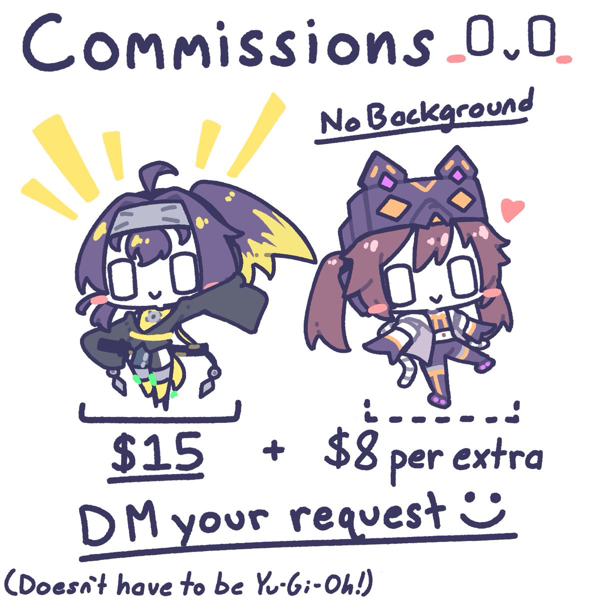 Hi I'm opening commissions again :)