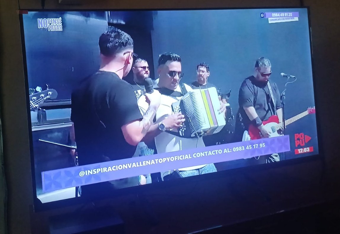 Feliz Aniversario a la #POPUTV y a #NOPENSEPASARXESTO, además desearles un feliz día del trabajador. Acá viendoles desde Luque. 
<a href="/somospopupy/">Popu</a>