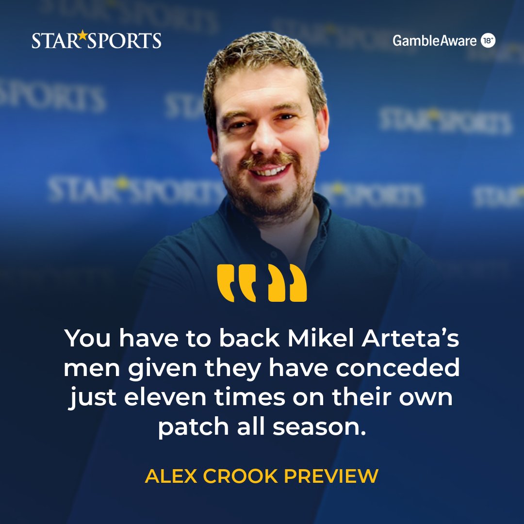StarSports_Bet's tweet image. Will Arsenal's defensive record see them through against Fulham? 🤔

@alex_crook is backing Arsenal to beat Fulham tonight.

Click below to read his Premier League preview, which includes his recommended bets.

starsportsbet.co.uk/alex-crook-pre…

18+ | GambleAware