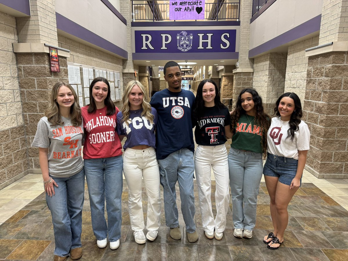 RP_AVID's tweet photo. Our AVID seniors are celebrating National College Commitment Day! All 67 of them have made their commitments and are headed to higher education next year! @RPHS_Panthers10 @AVID4College https://t.co/qnxz1Mneor
