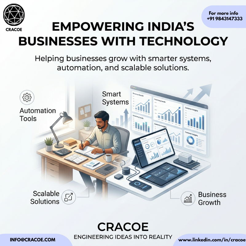 CRACOE_official's tweet image. Growth doesn’t come from working harder.
It comes from systems that scale.
Automation tools
Smart dashboards
Real-time decisions

If your business can’t scale,
it’s not a business — it’s a job.
#Startup #Automation #BusinessGrowth #Tech