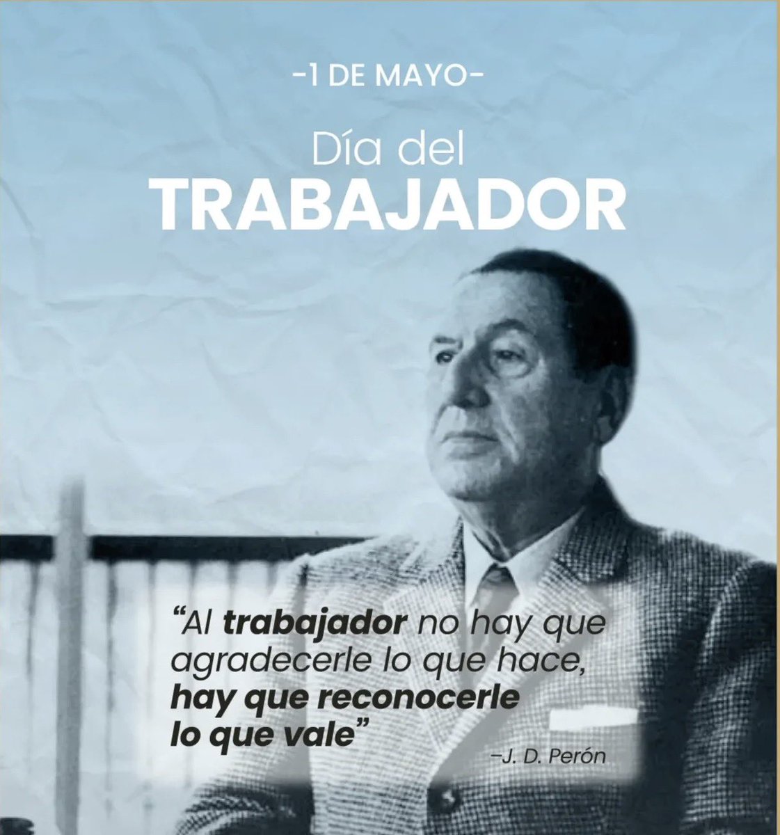 oconnormaschaco's tweet photo. Feliz día del trabajador!
Hoy hay menos trabajo y más desigualdad porque así lo quieren los que nos gobiernan!

Pero eso en el 2027 puede cambiar!

Un abrazo a cada uno de los que aún están en búsqueda laboral activa!

#MasTrabajo #MasDerechos #MasChaco https://t.co/5FjBWZvOWZ
