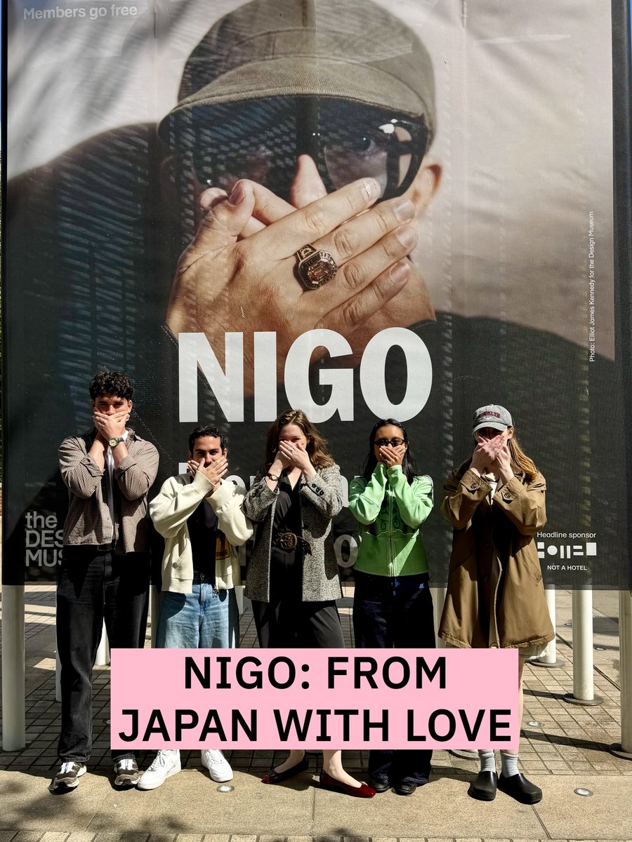 InfluenceDGTL's tweet photo. We are thrilled to be working with the @DesignMuseum   on NIGO: From Japan with Love, opening today. It’s been a really exciting opportunity for us to collaborate on the first ever retrospective of the founding father of street culture. https://t.co/4D8ryYyzcX