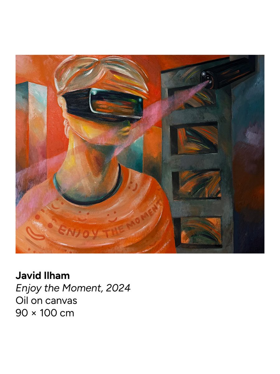 fora_artspace's tweet photo. ‘Fragile Systems’ by Javid Ilham explores tension, fatigue, and inner pressure through painting and digital media. Rooted in personal experience, the work reflects a simple idea: it has to be honest, and it has to be yours.

https://t.co/AvAc2eUif3 https://t.co/DGT2ap1EW3