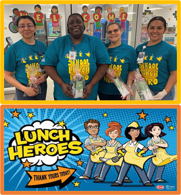 BecomingDrTodd's tweet photo. It's School Lunch Hero Day! The Winship Learning Community celebrated our SUPERIOR cafeteria staff this morning. They truly compliment our team! #RelationshipCentered #ServiceOriented @SpringISD @WinshipES https://t.co/wco9Ipbayc