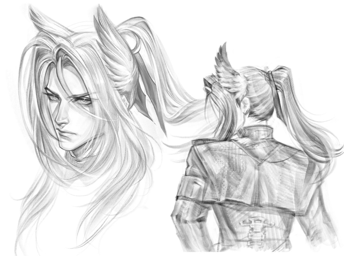 markisafool's tweet image. мой птенчик 😋
#pogranichnik #arknightsendfield #digital #sketch #fanart