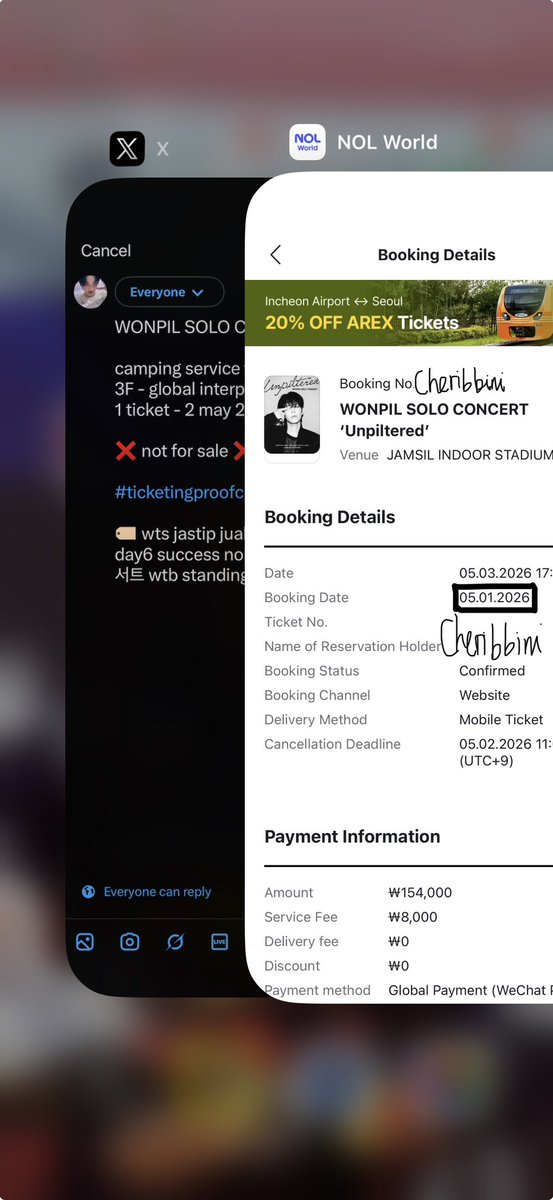 bin • ticketing service jasa co tf won hc jastip tweet media