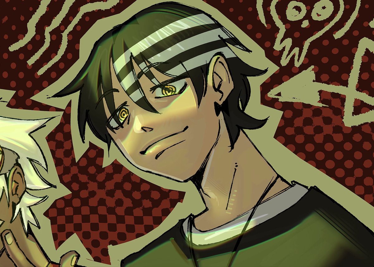 Dumbunnyart's tweet image. SOUL EATER X SOUTH ARCADE💀🔫
#souleater #fypシ゚
