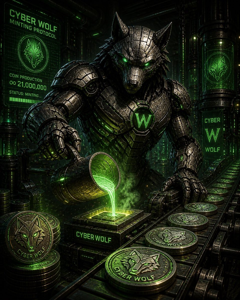 CyberWolfCo's tweet photo. Forged. Not followed. 🐺⚙️

While others wait…
We build. We mint. We take control.

This isn’t hype — this is production.
Welcome to the Cyber Wolf economy.

https://t.co/4y887gfXBU

https://t.co/a5lineTvHN

#CyberWolf #HuntTheFuture #Web3 #Crypto@CyberwolfCo https://t.co/SWmzhALdUk