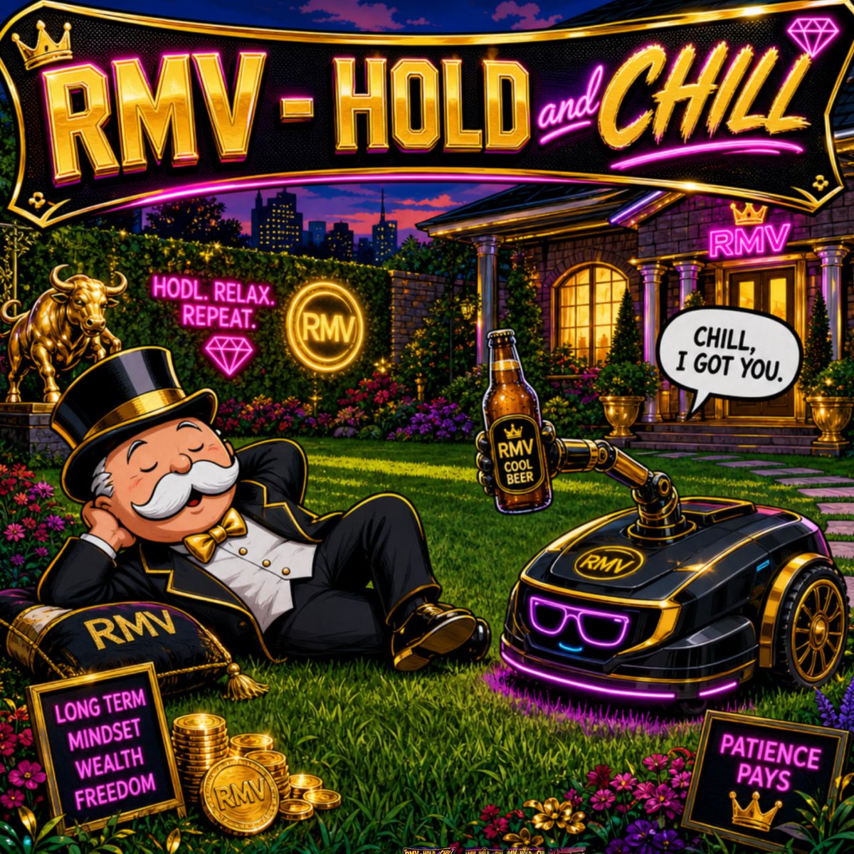 Defaultplayer13's tweet image. BAYC and the #NFT from $RMV @Realitymeta 
- passive income with holding
- MONOPOLY smartphone game coming